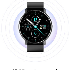 Ceas Smartwatch ZL02 YP67 Negru