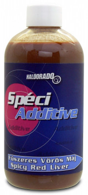 Haldorado - Aditiv SpeciAdditive - Ficat Rosu Condimentat - 300ml foto