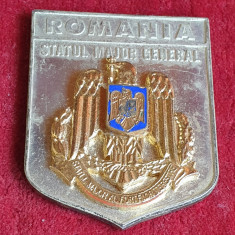 Medalia STATUL MAJOR GENERAL al FORTELOR TERESTRE - medalie militara superba