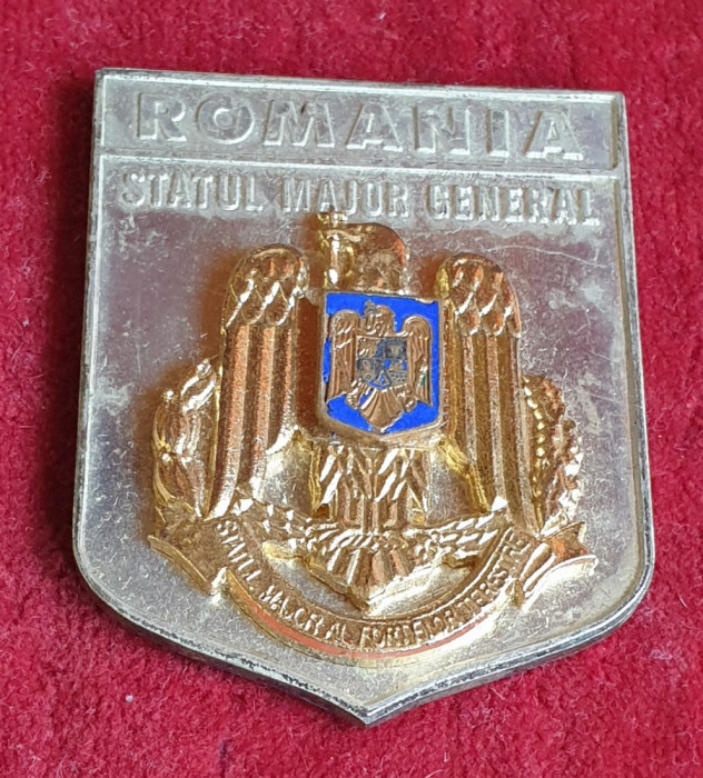 Medalia STATUL MAJOR GENERAL al FORTELOR TERESTRE - medalie militara superba