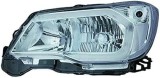 Far Subaru Forester, 01.2018, montare fata, stanga, cu DRL LED, lumini de zi; D4R+HB3+LED+WY21W; electric; fara bec xenon; fara balast; cu motor;