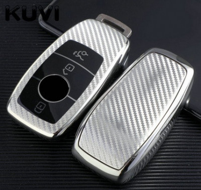 HUSA PROTECTIE CARCASA Cheie MERCEDES Premium Carbon Look model 2024 foto
