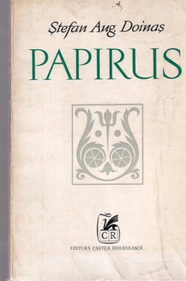 Stefan Aug. Doinas - Papirus foto