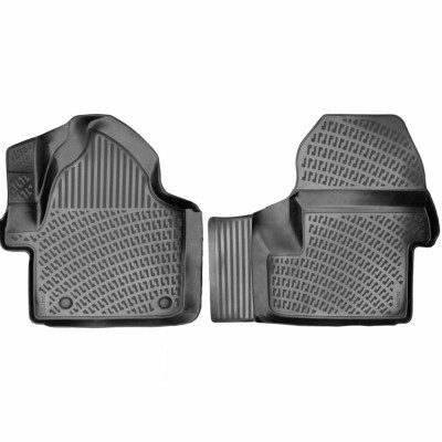 Set Covorase Auto Cauciuc Umbrella Pentru Vw Crafter I Van First Row 2006-2017 foto