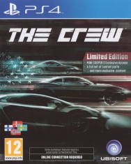 Joc PS4 THE CREW Limited Edition Playstation 4 PS5 ca nou