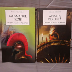 TALISMANUL TROIEI/ARMATA PIERDUTA-VALERIO MASSIMO MANFREDI (2 VOL)