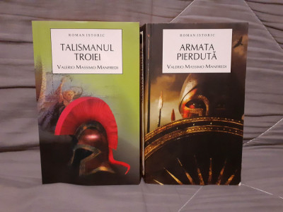 TALISMANUL TROIEI/ARMATA PIERDUTA-VALERIO MASSIMO MANFREDI (2 VOL) foto