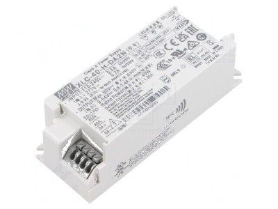 Alimentator LED pulsatoriu 40W 9&amp;divide;54VDC 600mA&amp;divide;1,4A 100&amp;divide;305VAC - Alimentator LED pulsatoriu 40W foto