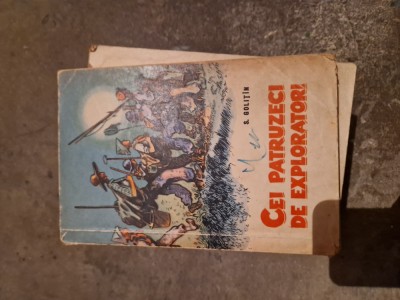 Cei patruzeci de exploratori vintage foto