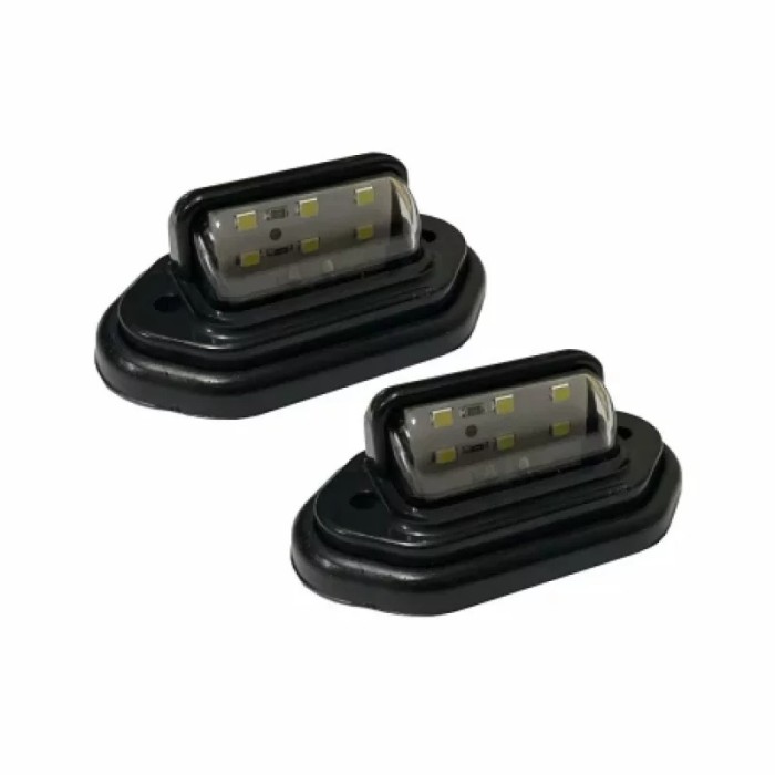 Lampa iluminat numar inmatriculare set 2buc 6SMD 12/24V Garage AutoRide