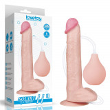 Dildo realist cu ventuză și penis ejaculator