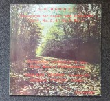 CONCERTOS FOR ORGAN AND ORCHESTRA Op. 4, No.2,4; Op. 7, No. 1 - Handel