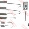 Set accesorii, sabot de frana SUZUKI GRAND VITARA I (FT) (1998 - 2005) TRW SFK377