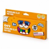 Cumpara ieftin Plastilina multicolor 15 culori, 170 g, 15 batoane 6 x 1 x 1 cm, pentru copii 3+ ani, set modelaj moale, non-toxic, fara gluten, creativitate si dexte