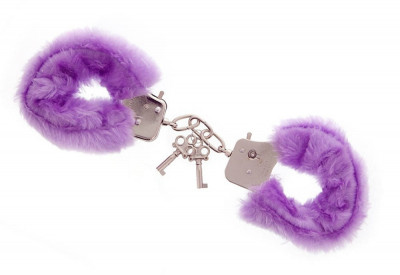 Catuse Metal Blanita Violet, Furry Cuffs Lover foto