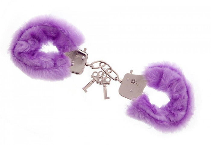 Catuse Metal Blanita Violet, Furry Cuffs Lover