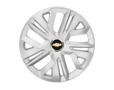 Cumpara ieftin Set 4 capace roti 16`` Raven Gri, Compatibile cu Chevrolet