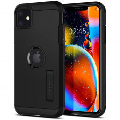 Husa Spigen Tough Armor pentru Apple iPhone 11 Negru