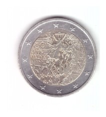 Moneda 2 euro Germania 2019 F Zidul Berlinului, stare buna, curata