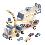 Primul meu camion cu platforma auto PlayLearn Toys, Topbright
