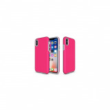 Cumpara ieftin Husa Compatibila cu Apple Iphone XS,Apple iPhone X-Iberry Rugged Pink, Roz, Carcasa