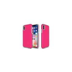 Husa Compatibila cu Apple Iphone XS,Apple iPhone X-Iberry Rugged Pink