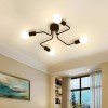 Lustra Biagio 4x E27 Negru, Alessandro DESIGN