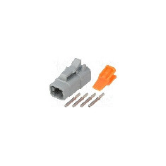 Conector auto, ATM, 4 pini, AMPHENOL - ATM06-4S-KIT01