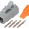 Conector auto, ATM, 4 pini, AMPHENOL - ATM06-4S-KIT01