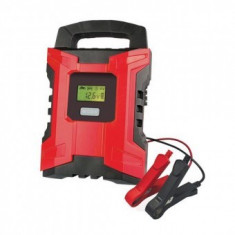 Redresor Strend Pro Worcraft SBC-10, 10A, 6V/12V, IP20, LCD foto