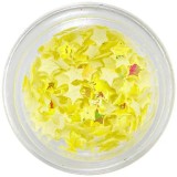 Stele din material - galben opalescent