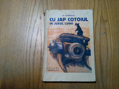 CU JAP COTOIUL IN JURUL LUMII - Oskar Rydquist - 132 p.; coperta originala foto