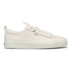 Tenisi femei Keds Ace Kickback Leather Alb foto