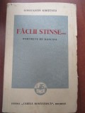 Faclii stinse...Portrete de dascali-Constantin Kiritescu