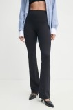 Filippa K pantaloni de trening culoarea negru, uni, 28913