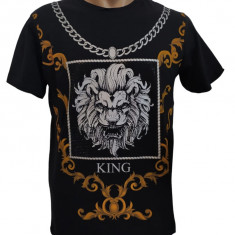 Tricou barbatesc imprimeu king