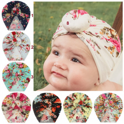 Caciulita tip turban viu colorata (Marime Disponibila: 3-6 luni (Marimea 18 foto