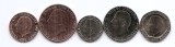 Gibraltar Set 5 - 1, 2, 5, 10, 20 pence 2023 - (regele Charles III) KM-New (circulate)