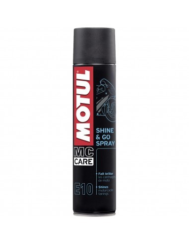 Spray curatare rapida moto, Motul Shine &amp; Go E10 400ml