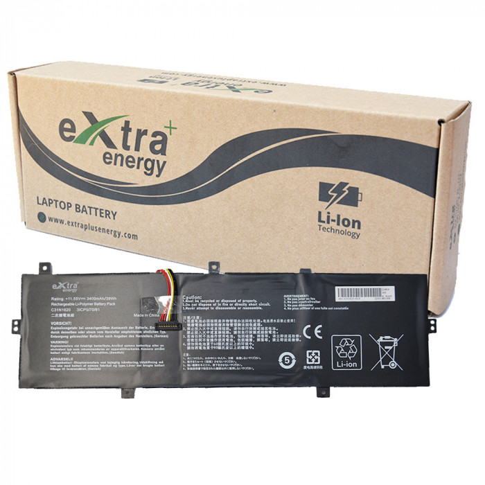 Baterie laptop pentru Asus Zenbook UX430U UX430UA UX430UN UX430UNR UX430UQ UX430UQ-GV015T U4100U U4100UQ PRO PU404 PU404UF PU404UF8250 C31PoJH C31N162
