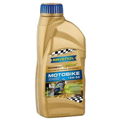 Ulei Ravenol Racing Motobike 4T USVO 15W50 1 litru foto