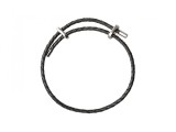 Bratara ALDO neagra, ILLAROO 001, din piele ecologica