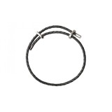 Bratara ALDO neagra, ILLAROO 001, din piele ecologica