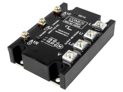 Releu Semiconductor 25A 48-480VAC Serie WGA0 foto