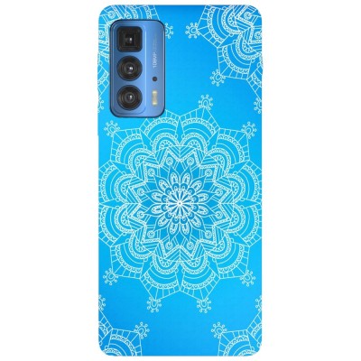 Husa compatibila cu Motorola G20 model Snowflake Mandala, Silicon, TPU, Viceversa foto
