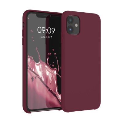 Husa pentru Apple iPhone 11, Silicon, Rosu, 49724.209 foto