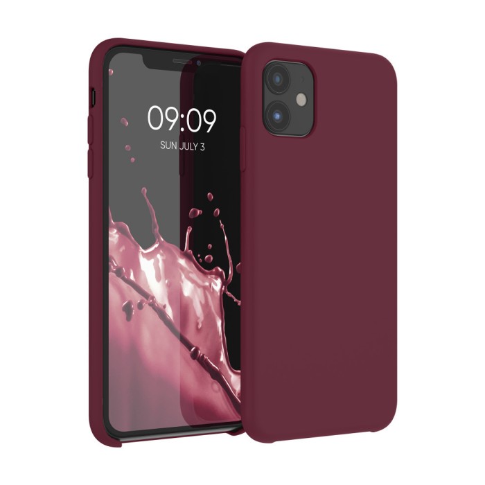 Husa pentru Apple iPhone 11, Silicon, Rosu, 49724.209