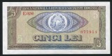 q763 RSR BANCNOTA 5 LEI 1966 NECIRCULATA UNC