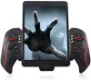 Gamepad Controller Telescopic Wireless Bluetooth Android/iOS, Joystick, Negru/Rosu, Compatibil Tableta/Telefon, Model BTC-938