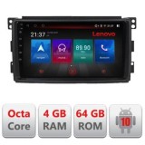 Navigatie Smart 2005-2010 E-Smart05 Octa Core cu Android Radio Bluetooth Internet GPS WIFI DSP 4+64GB 4G CarStore Technology